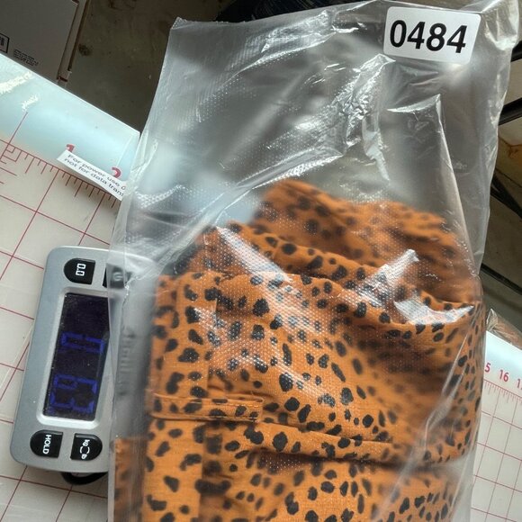 Love For Humanity Couture Womens Skirt Small Animal Print Mini Skorts Ruffle NWT - Picture 9 of 9